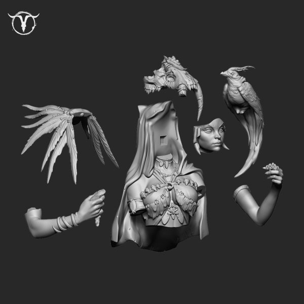 Vanna Grimnir bust. - Image 9