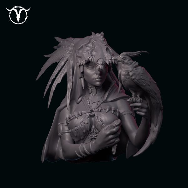 Vanna Grimnir bust. - Image 3