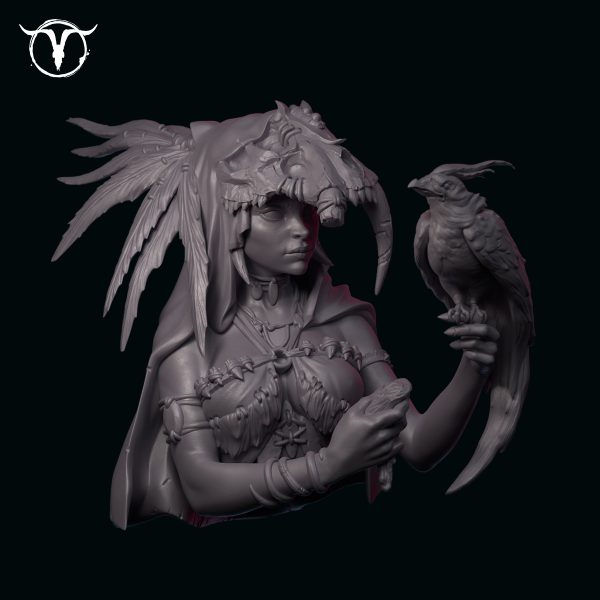 Vanna Grimnir bust. - Image 2