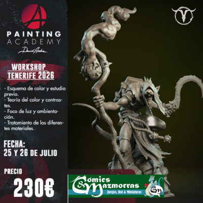 Masterclass "Painting of Busts" March 8. David Arroba. (copia)