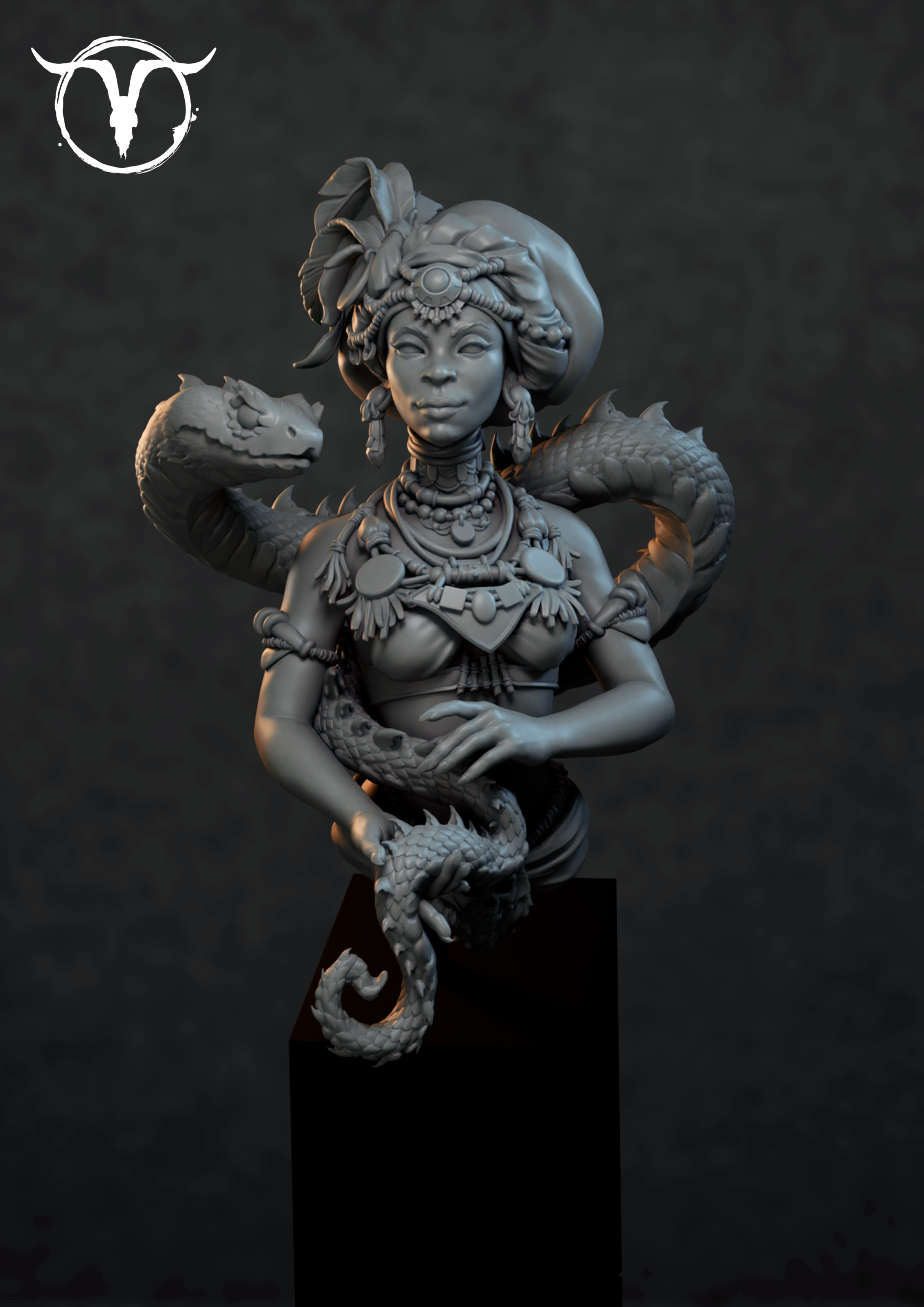 Mambo Naga — The Serpent Priestess